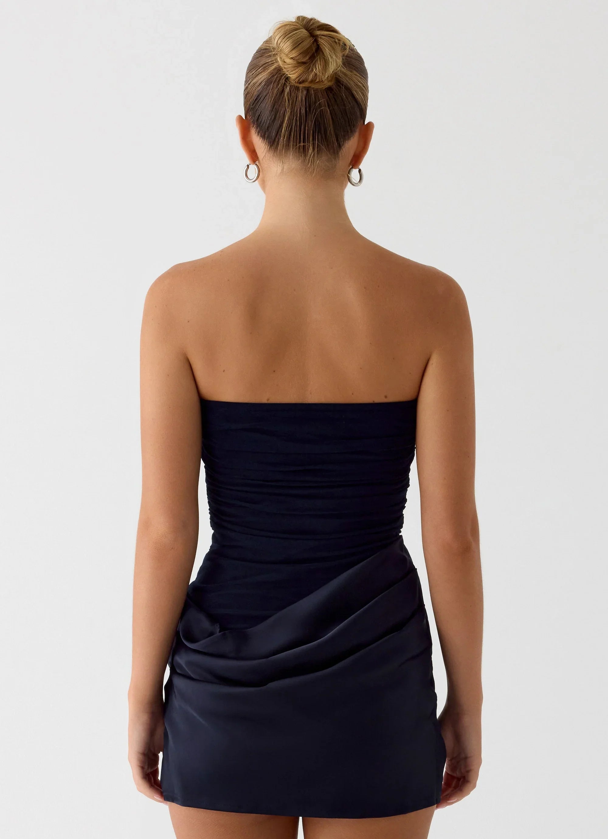 Reach Me Mini Dress - Navy